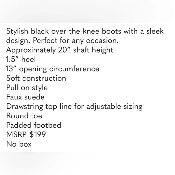 Charles by Charles David Over the Knee Faux Suede Boots - Picture 6 of 6